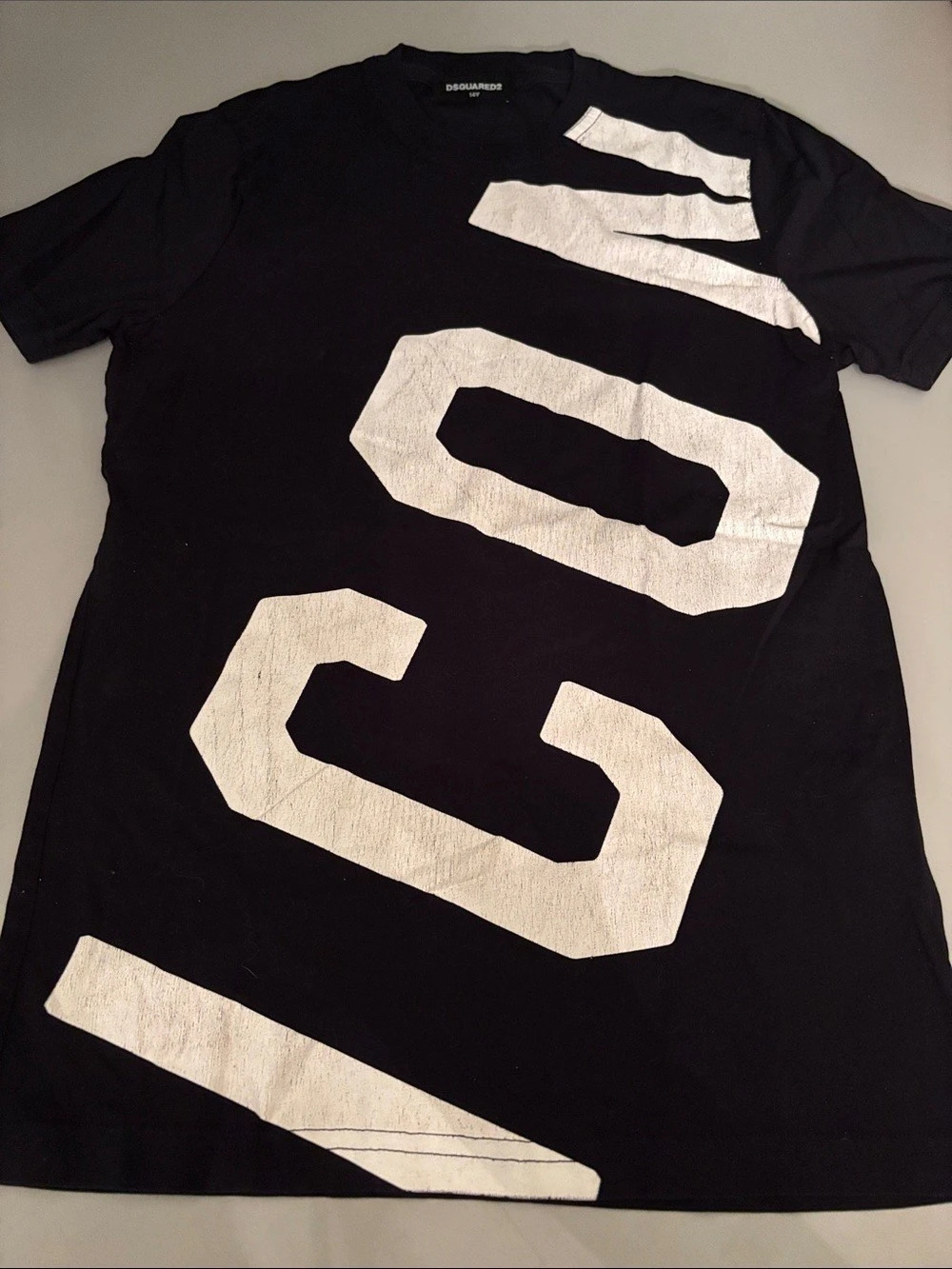 DSQUARED2 Children's Icon T-Shirt Boys 14Y Black & White